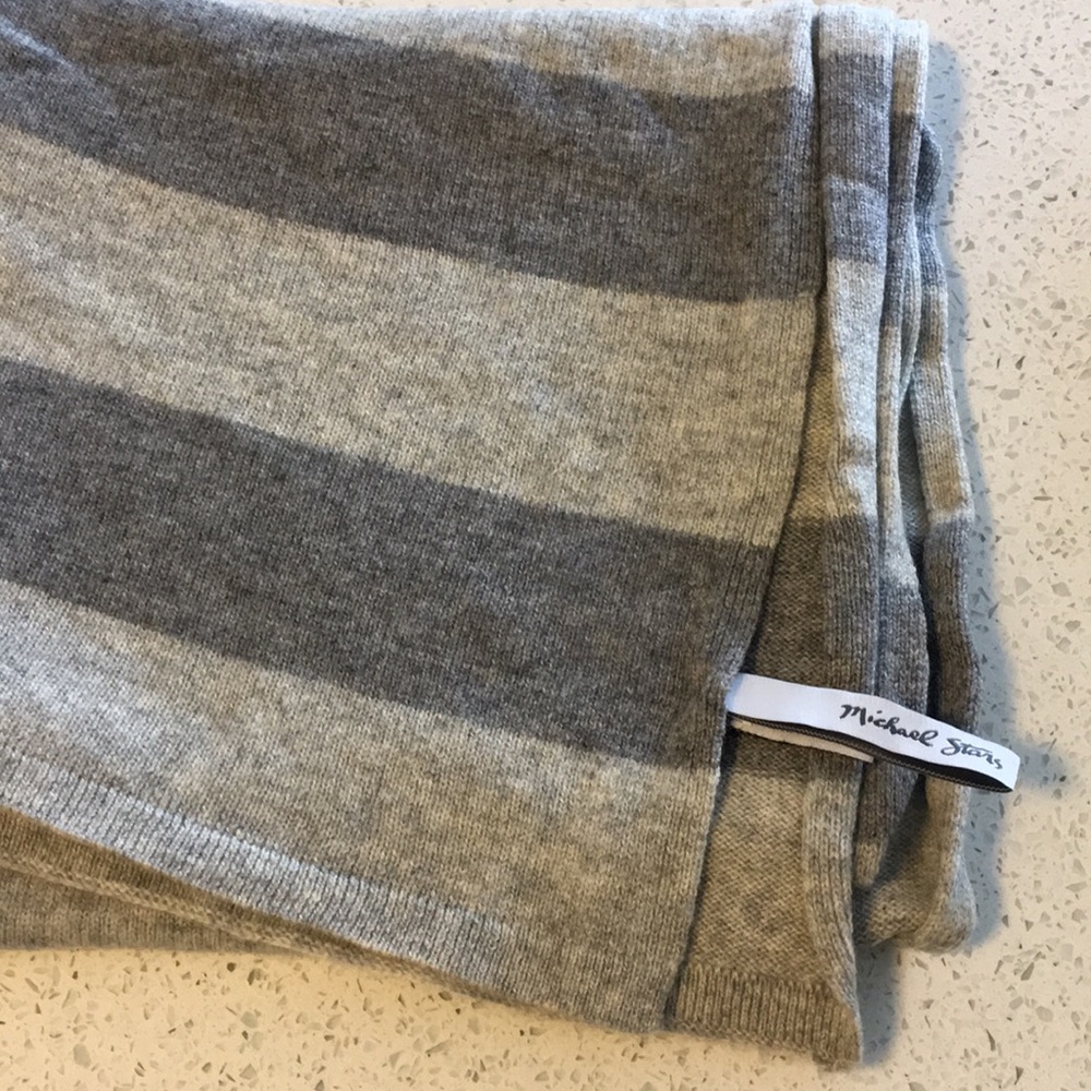 Michael Stars Stripped Scarf